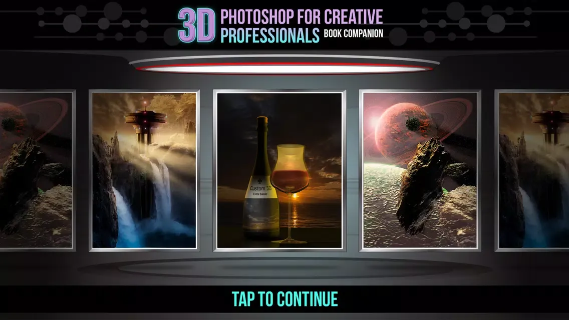 3D Techniques for Photoshop – Book Companion App スクリーンショット