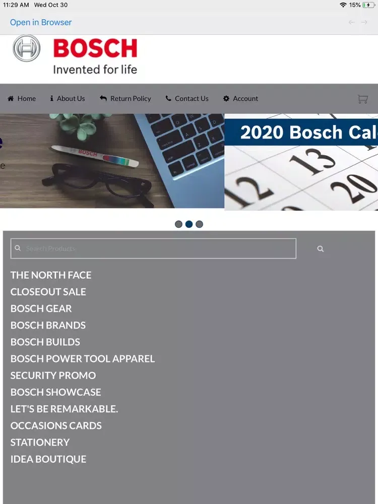 صور Bosch Gear iPad 