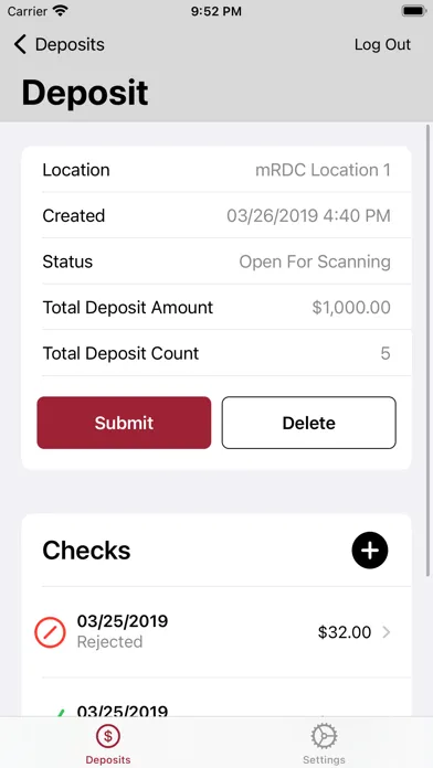 Taylor County Bank mRDC Screenshots