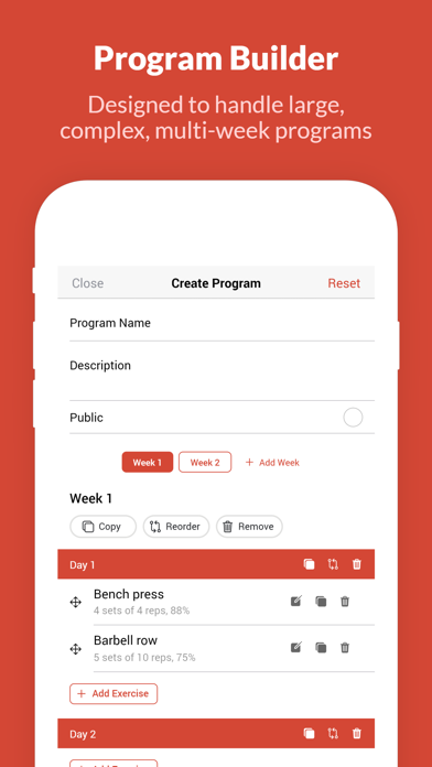 Intensity - Workout Journal Screenshots