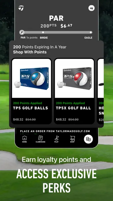 Screenshot di TaylorMade Golf