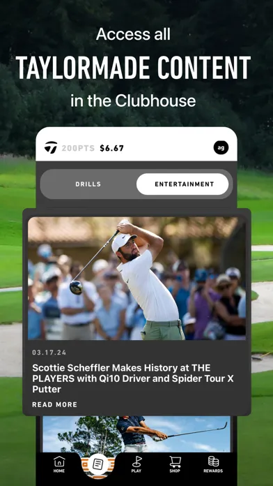 Screenshot di TaylorMade Golf