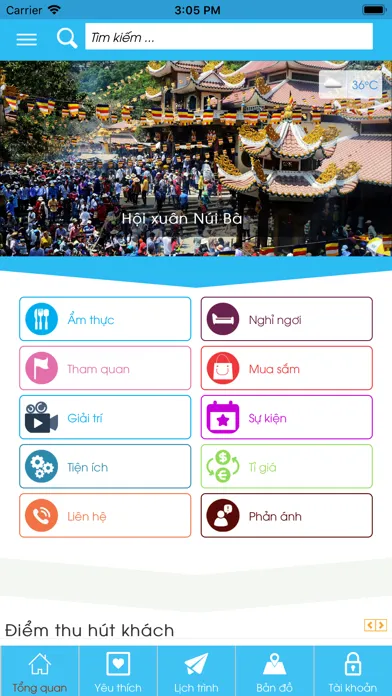 Tay Ninh Tourism Screenshots