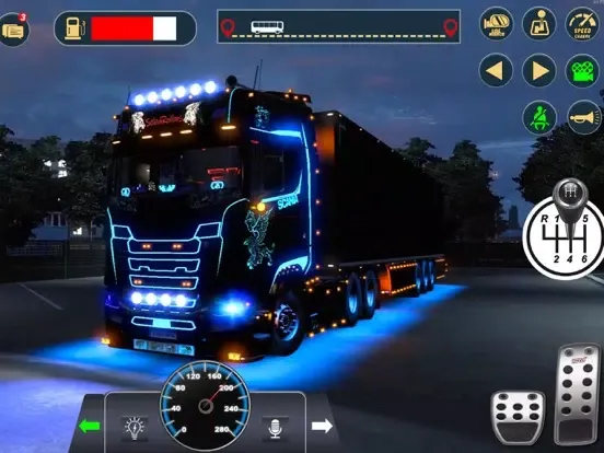 Zrzuty ekranu Euro Truck Transport Games 3D iPad 