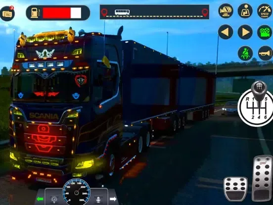 Zrzuty ekranu Euro Truck Transport Games 3D iPad 