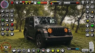 ภาพหน้าจอของ Mud Jeep Driving 4x4 Game