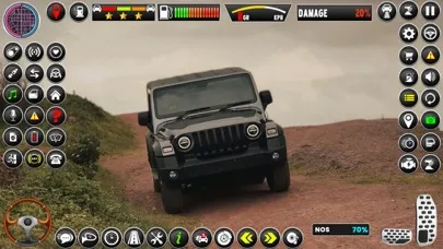ภาพหน้าจอของ Mud Jeep Driving 4x4 Game
