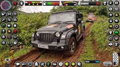 ภาพหน้าจอของ Mud Jeep Driving 4x4 Game