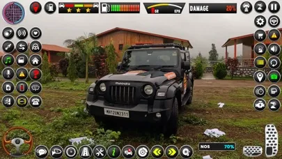 ภาพหน้าจอของ Mud Jeep Driving 4x4 Game