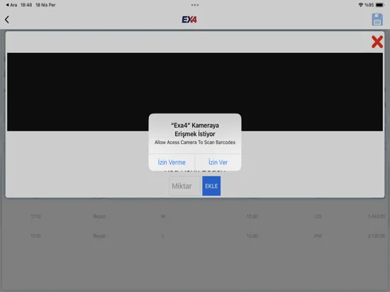 Ex4 iPad  Screenshots