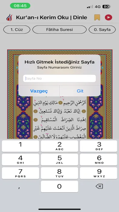 Kur'an-ı Kerim Oku / Dinle سکرین شاٹس
