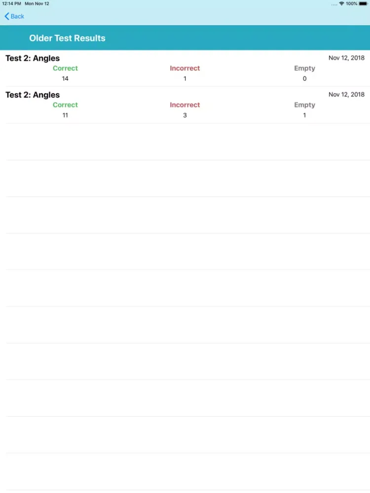 GEOMETRY for SAT & ACT iPad स्क्रीनशॉट