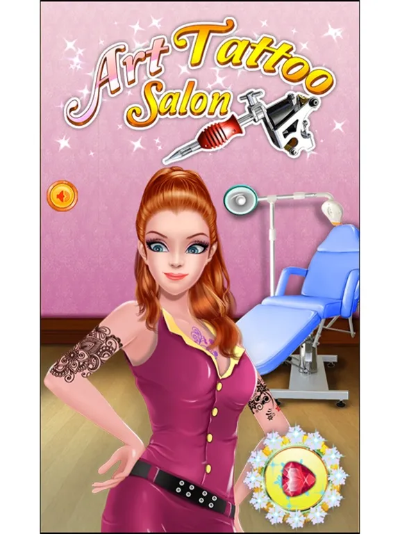 ภาพหน้าจอของ Art Tattoo Salon iPad 