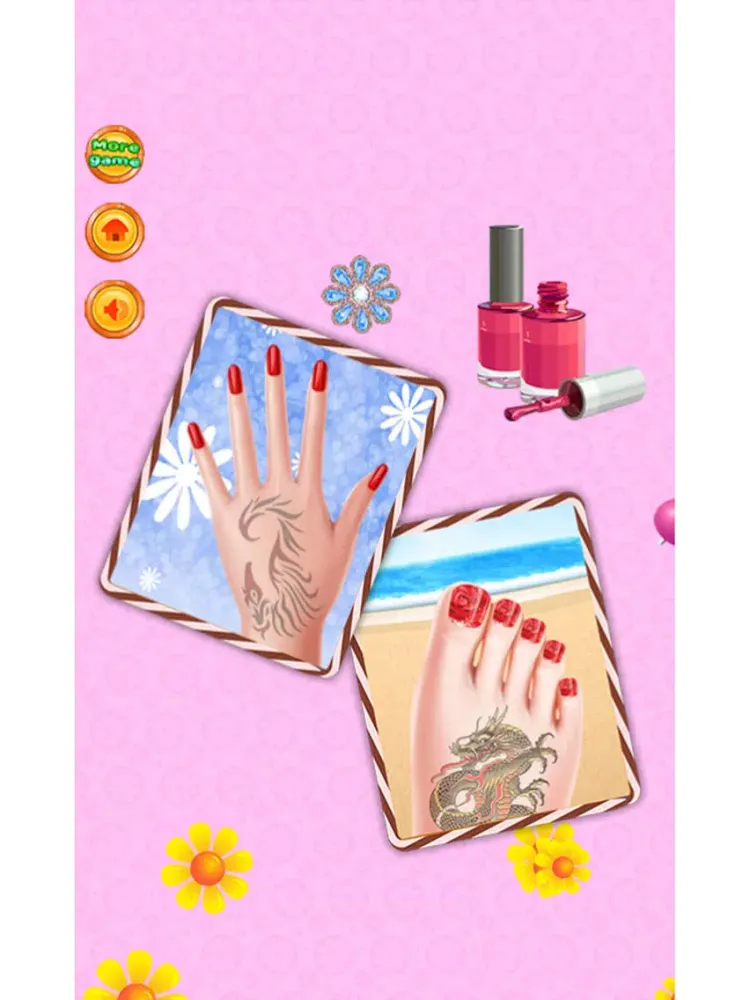 Скриншоты Nail Care Spa Salon iPad 