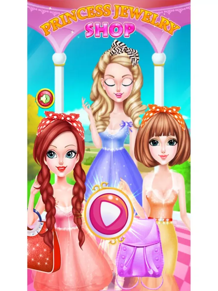 Ảnh chụp màn hình của PRINCESS JEWELRY SHOP MAKEUP iPad 