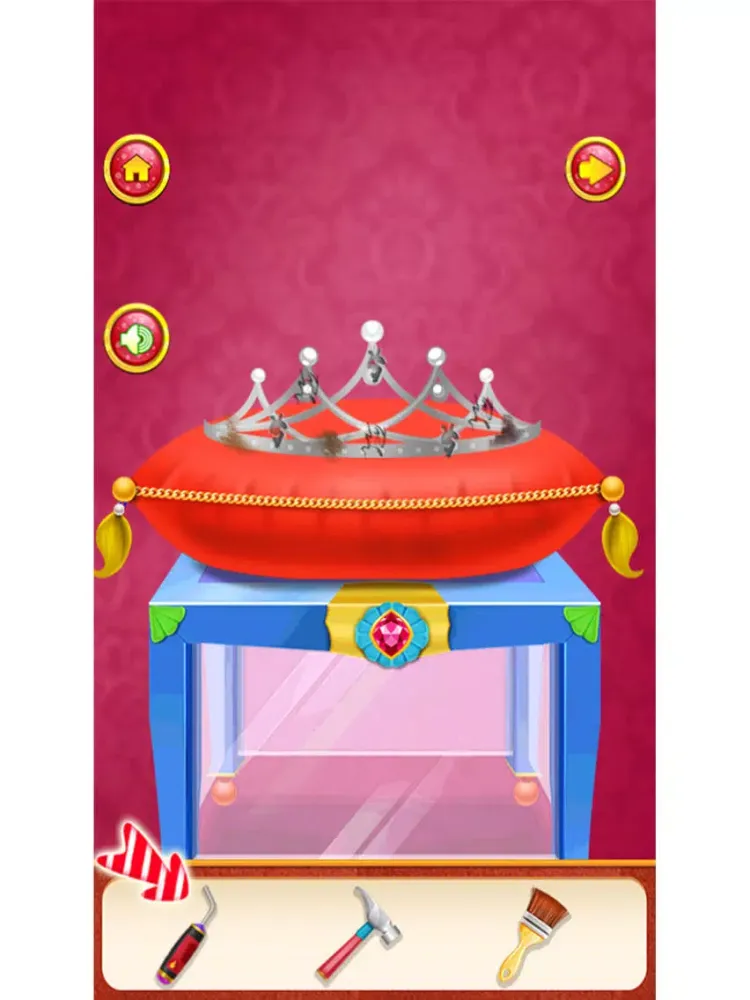 Ảnh chụp màn hình của PRINCESS JEWELRY SHOP MAKEUP iPad 
