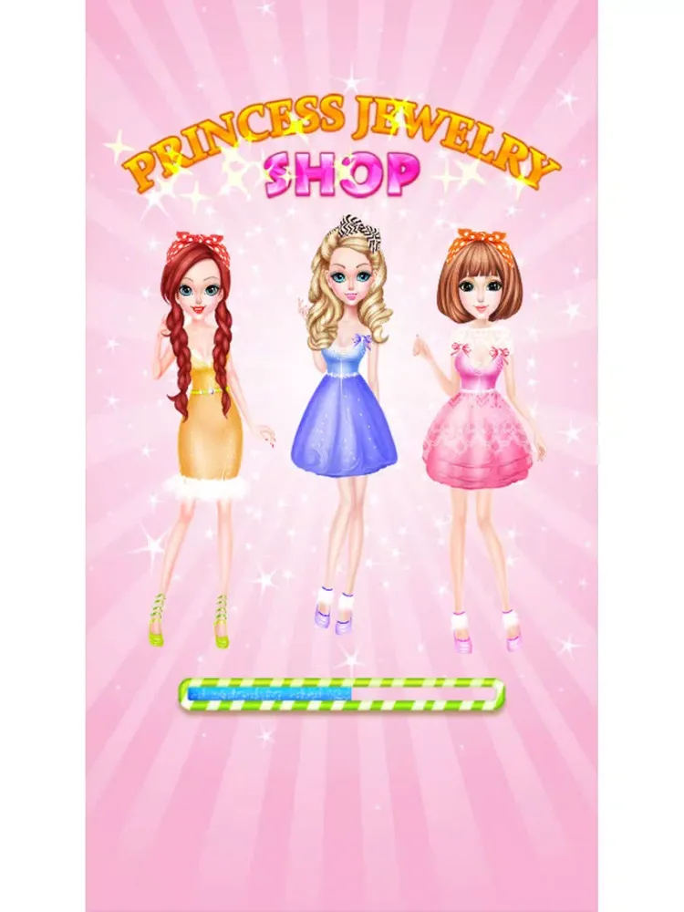 Ảnh chụp màn hình của PRINCESS JEWELRY SHOP MAKEUP iPad 