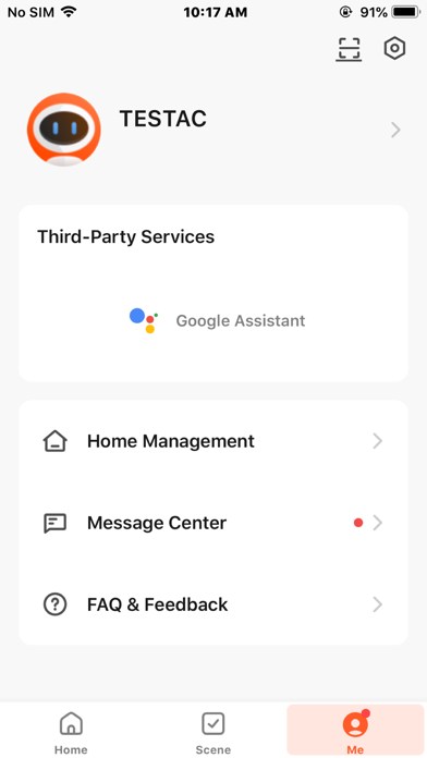 Ảnh chụp màn hình của Baker Circle Dover Smart