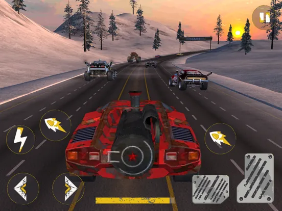 Скриншоты Car Race Shooter: Rage Racing iPad 