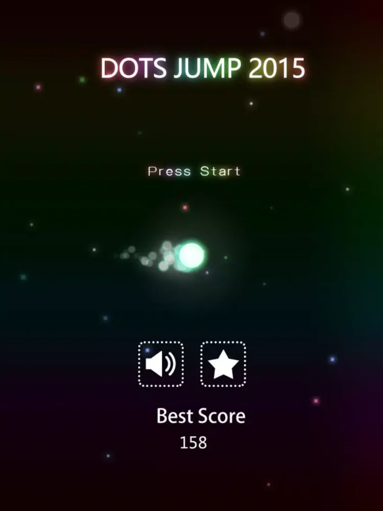 Dots Jump 2015：Lost In Space iPad  سکرین شاٹس