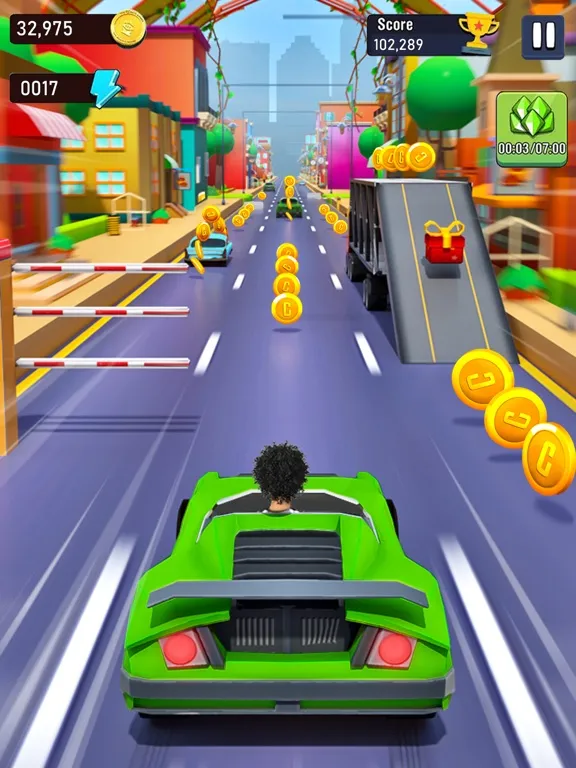 Mini Car Rush 3D Racing Games iPad 应用截图