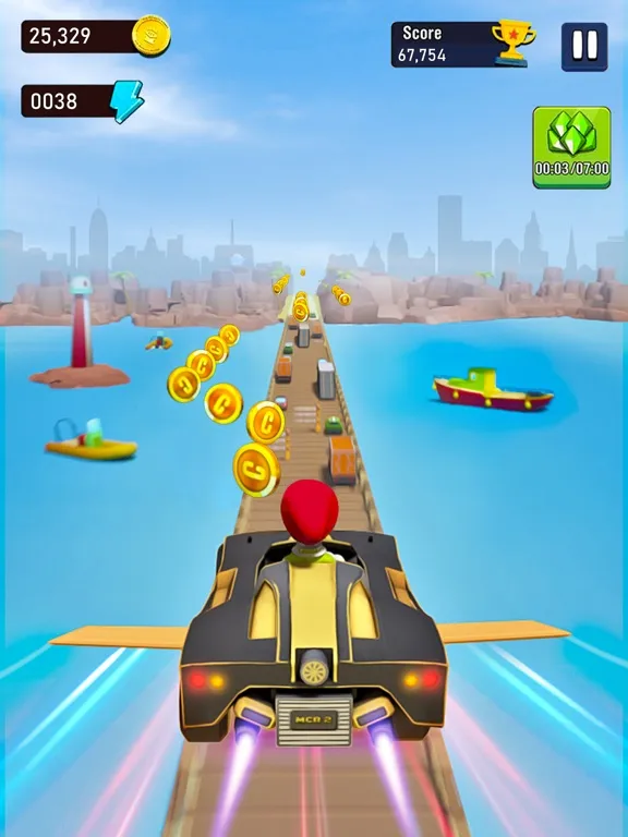 Mini Car Rush 3D Racing Games iPad 应用截图