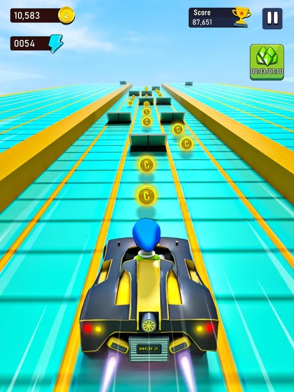 Mini Car Rush 3D Racing Games iPad 应用截图