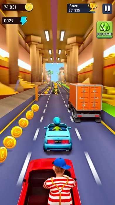 Mini Car Rush 3D Racing Games应用截图