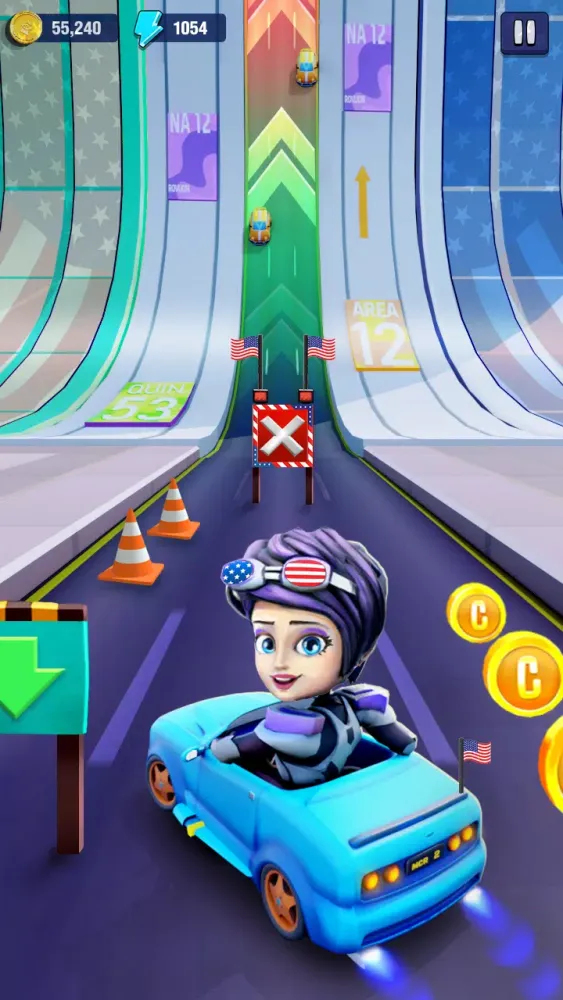 Ảnh chụp màn hình của Mini Car Runner - Racing Games