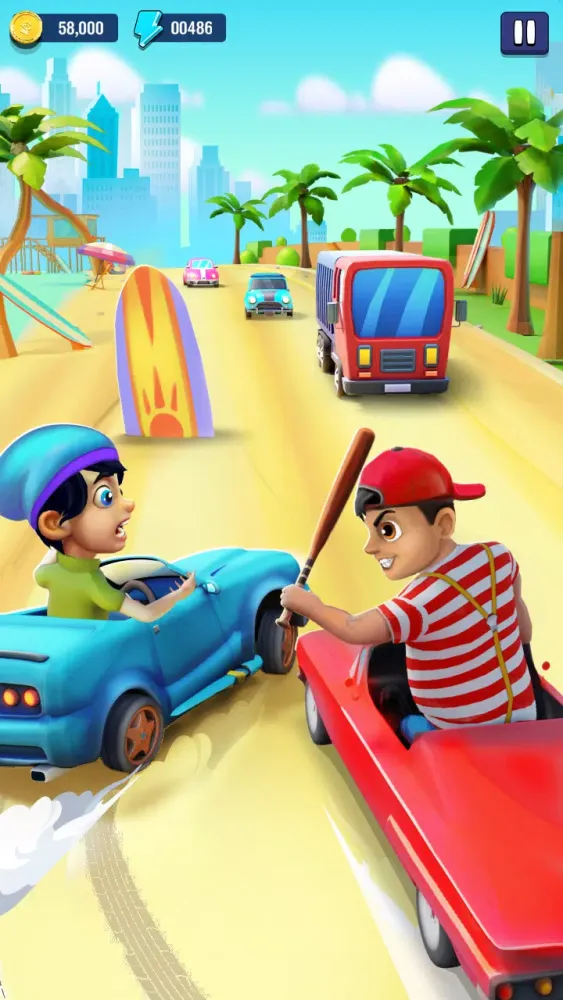 Ảnh chụp màn hình của Mini Car Runner - Racing Games
