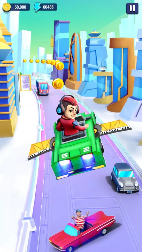Ảnh chụp màn hình của Mini Car Runner - Racing Games