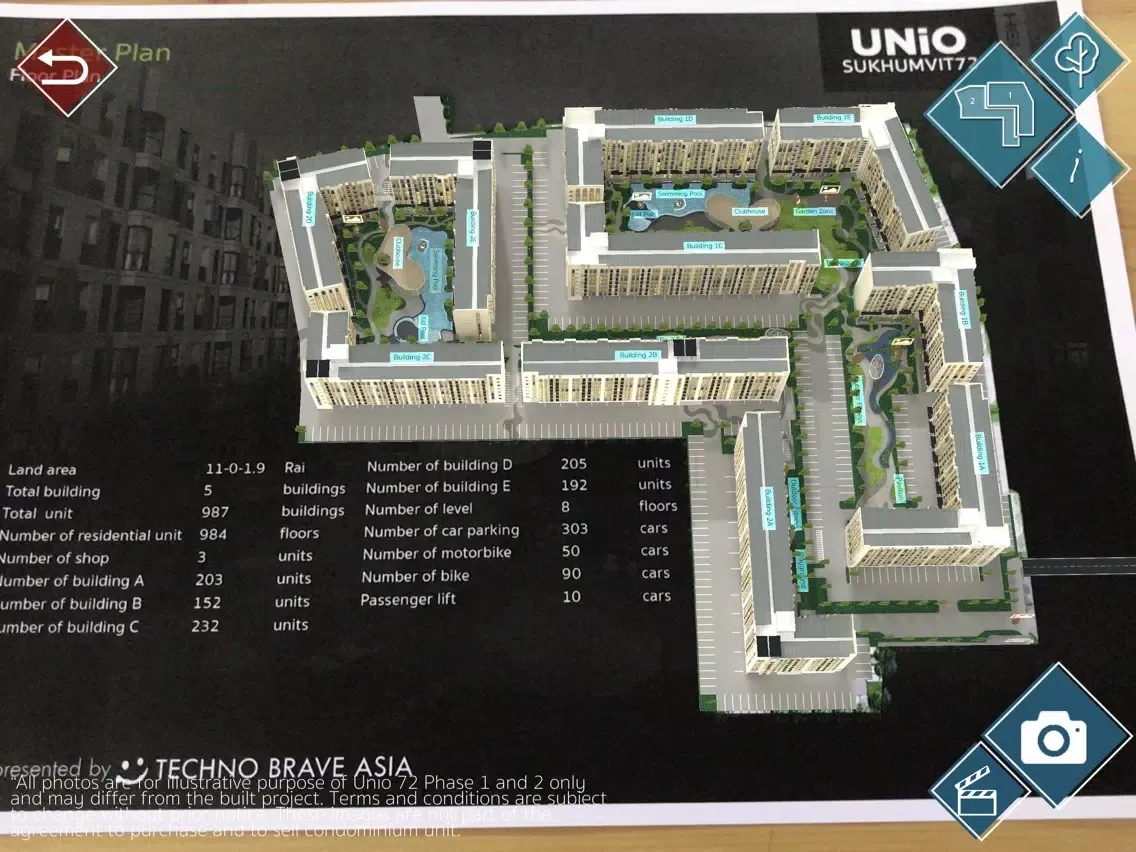 UNiO AR iPad  Ekran Görüntüleri