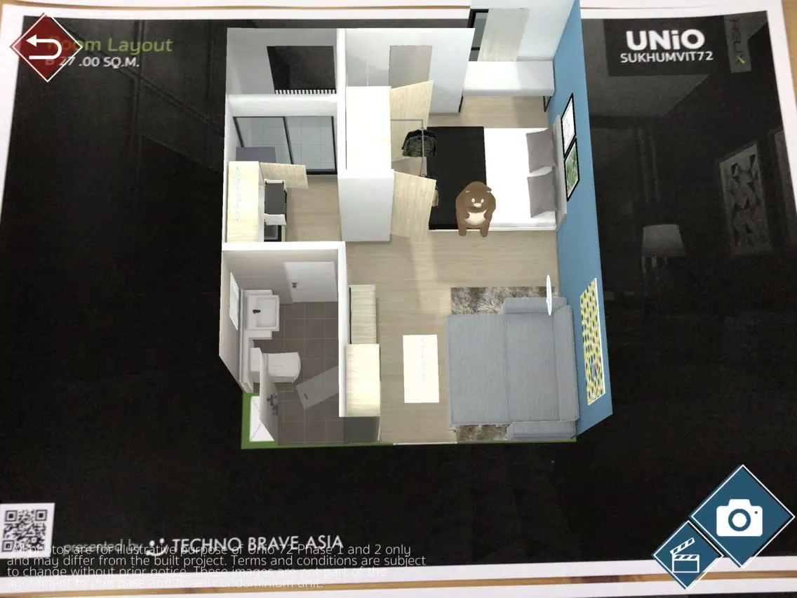 UNiO AR iPad  Ekran Görüntüleri