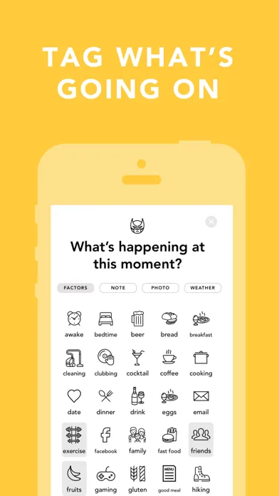 Moody: Mood Tracker & Journal Screenshots