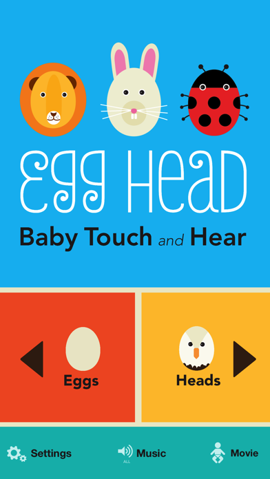 تصاویر Egg Head: Peekaboo Baby Fun