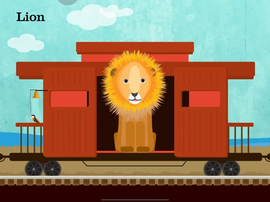 Zrzuty ekranu Peek-a-Zoo Train iPad 
