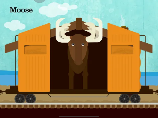Zrzuty ekranu Peek-a-Zoo Train iPad 