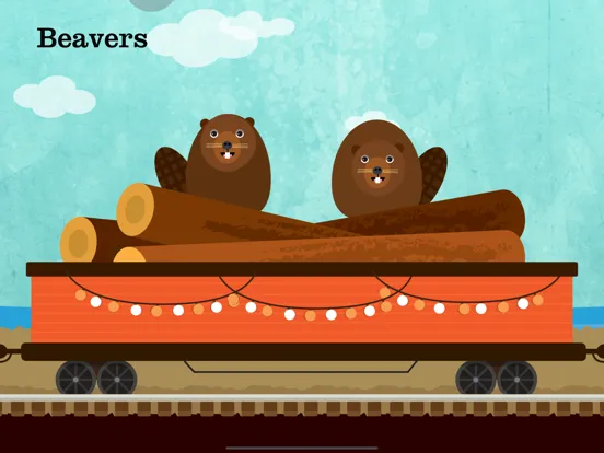 Zrzuty ekranu Peek-a-Zoo Train iPad 