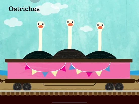 Zrzuty ekranu Peek-a-Zoo Train iPad 