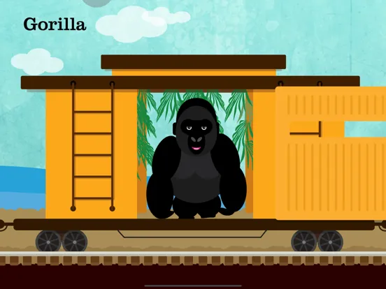 Zrzuty ekranu Peek-a-Zoo Train iPad 