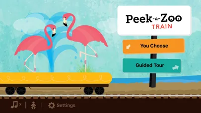 Zrzuty ekranu Peek-a-Zoo Train