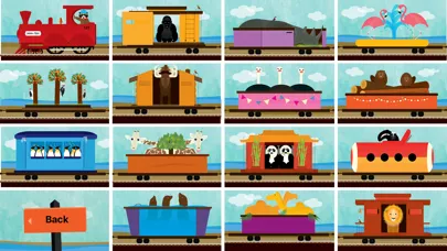 Zrzuty ekranu Peek-a-Zoo Train