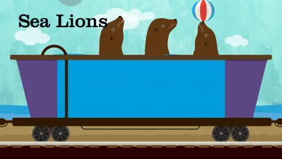 Zrzuty ekranu Peek-a-Zoo Train