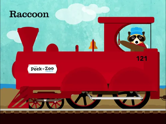 Peek-a-Zoo Train: Toddler Fun iPad  स्क्रीनशॉट
