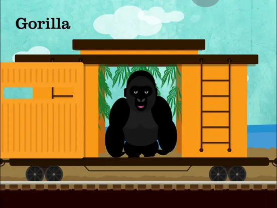 Peek-a-Zoo Train: Toddler Fun iPad  स्क्रीनशॉट