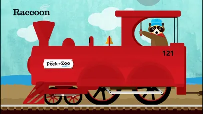 Peek-a-Zoo Train: Toddler Fun स्क्रीनशॉट