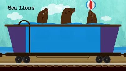 Peek-a-Zoo Train: Toddler Fun स्क्रीनशॉट