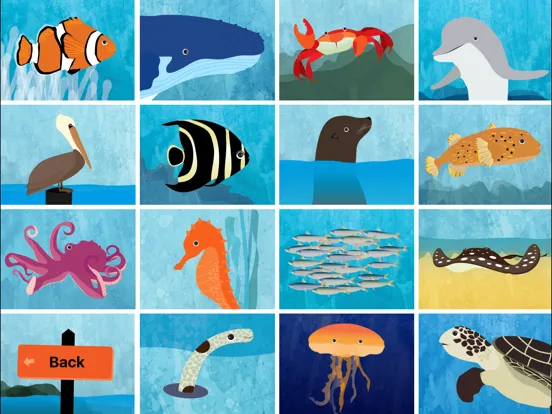 Peek-a-Zoo Underwater Sounds iPad 应用截图