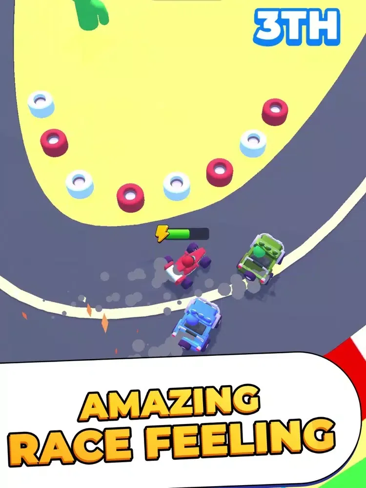 ภาพหน้าจอของ Crazy Race!!! iPad 