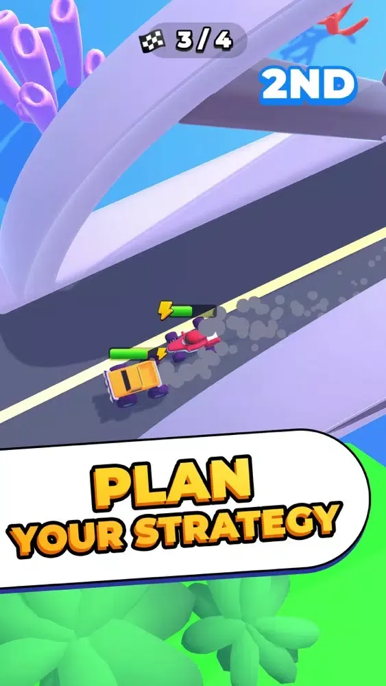ภาพหน้าจอของ Crazy Race!!!